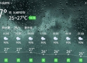 长乐旅游馆今日天气预报：雷阵雨频发，出行需备雨具